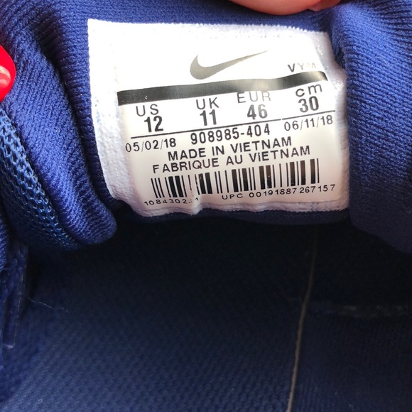 Nike flex sneakers size 12 mens. Gently worn. - Picture 4 of 6